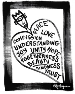 Art Compassion Peace Love